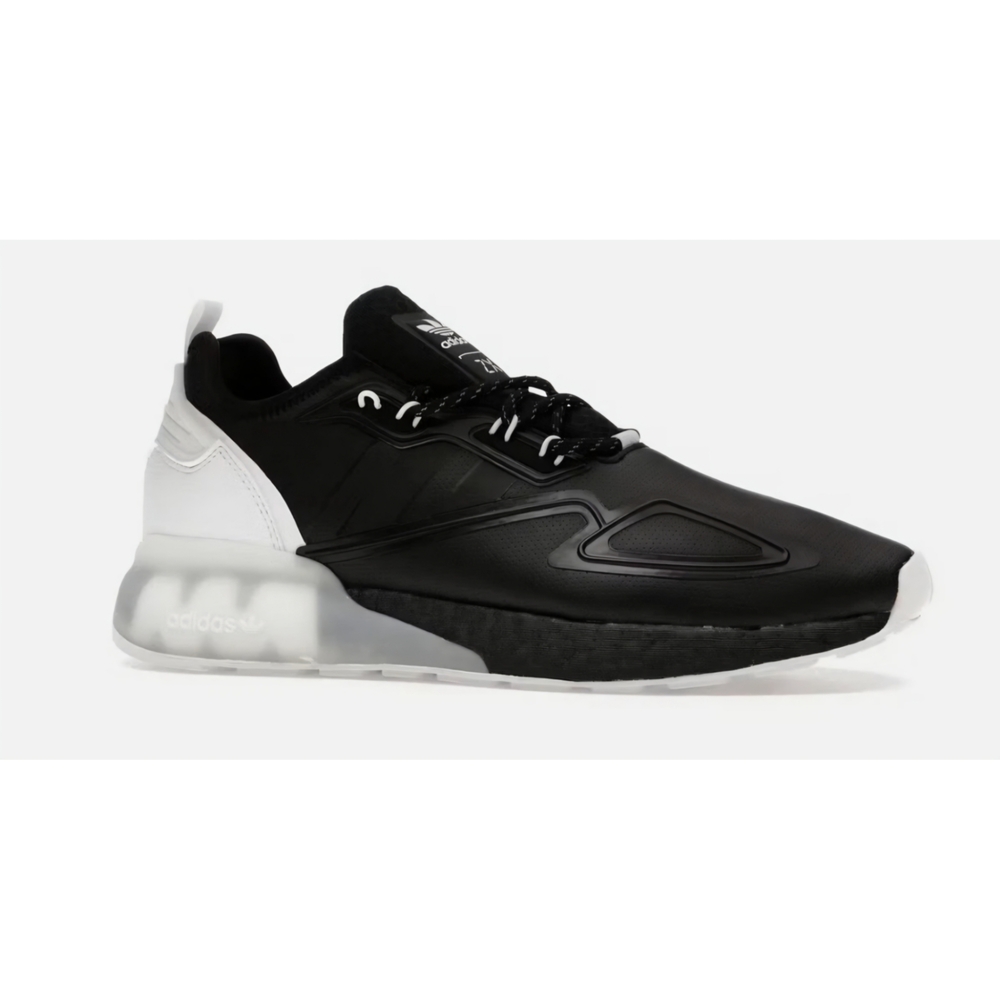 Adidas  ZX 2K Boost S42835 Black and White Sneakers Size 8